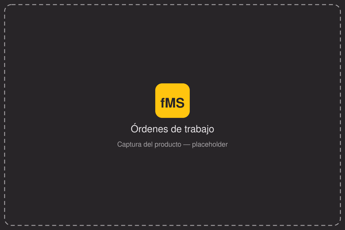 Resuelve con órdenes de trabajo